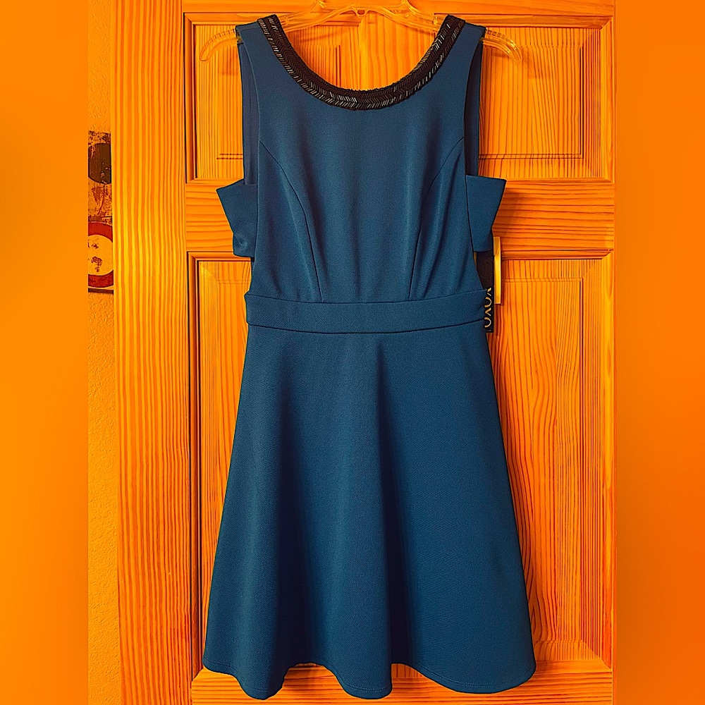 XOXO Fit & Flare dress